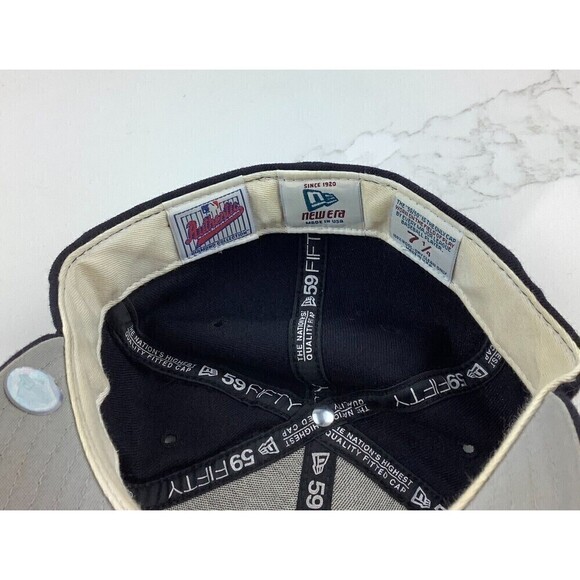 New Era New York Yankees 1999 World Series Hat Size 7 1/4 - Picture 9 of 12